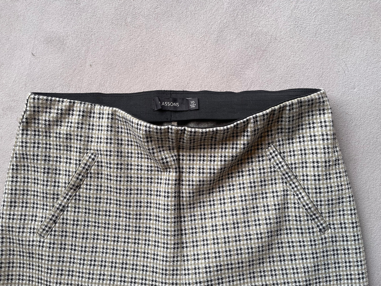 Glassons Checked Tailored Pants – Size 10