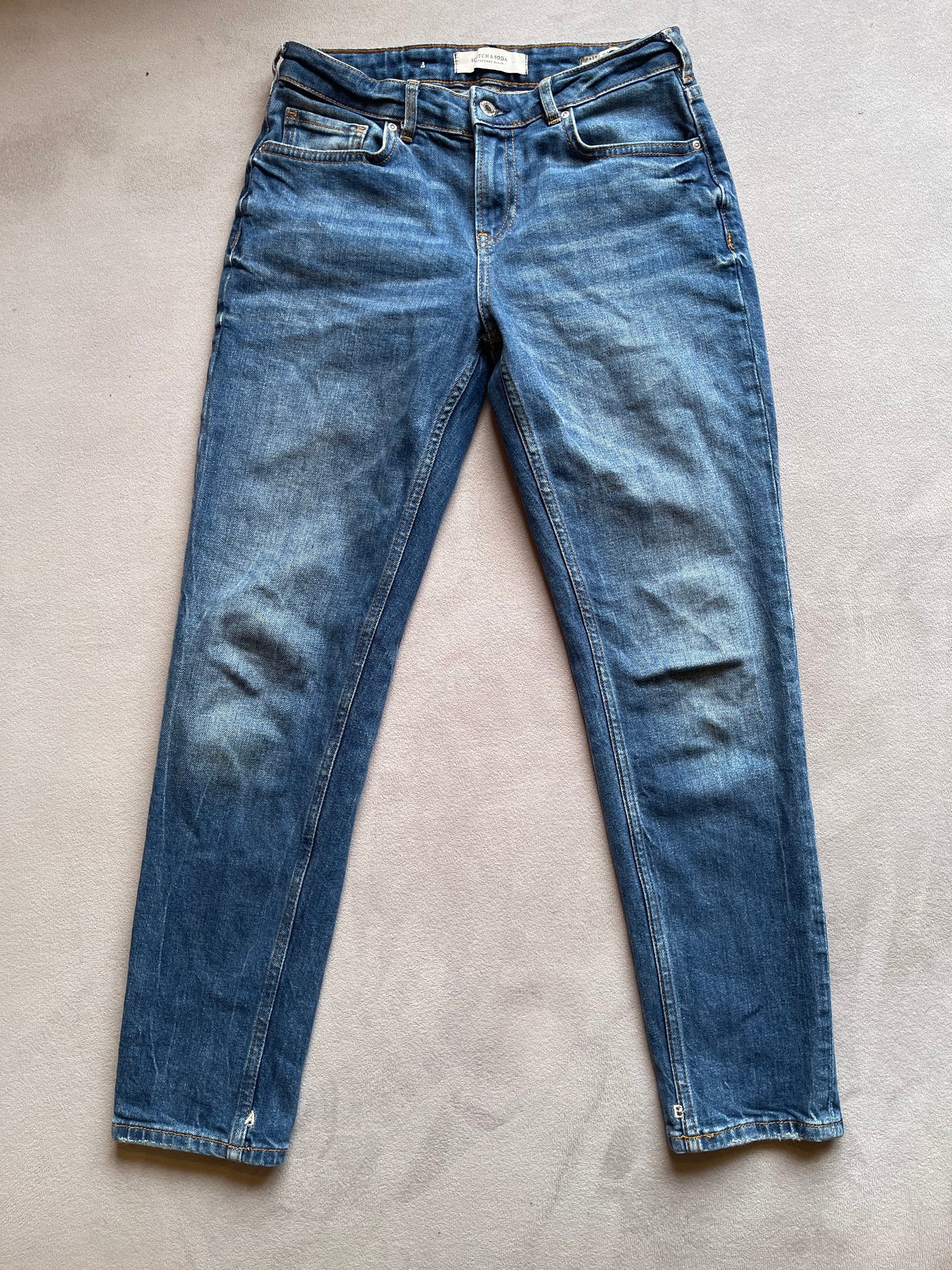 SCOTCH & SODA "The Keeper" Slim Jeans - W27/L30 - Amsterdams Blauw Denim