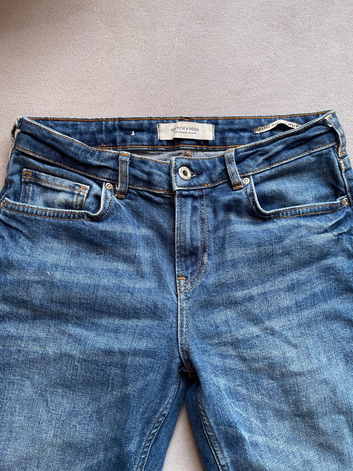 SCOTCH & SODA "The Keeper" Slim Jeans - W27/L30 - Amsterdams Blauw Denim