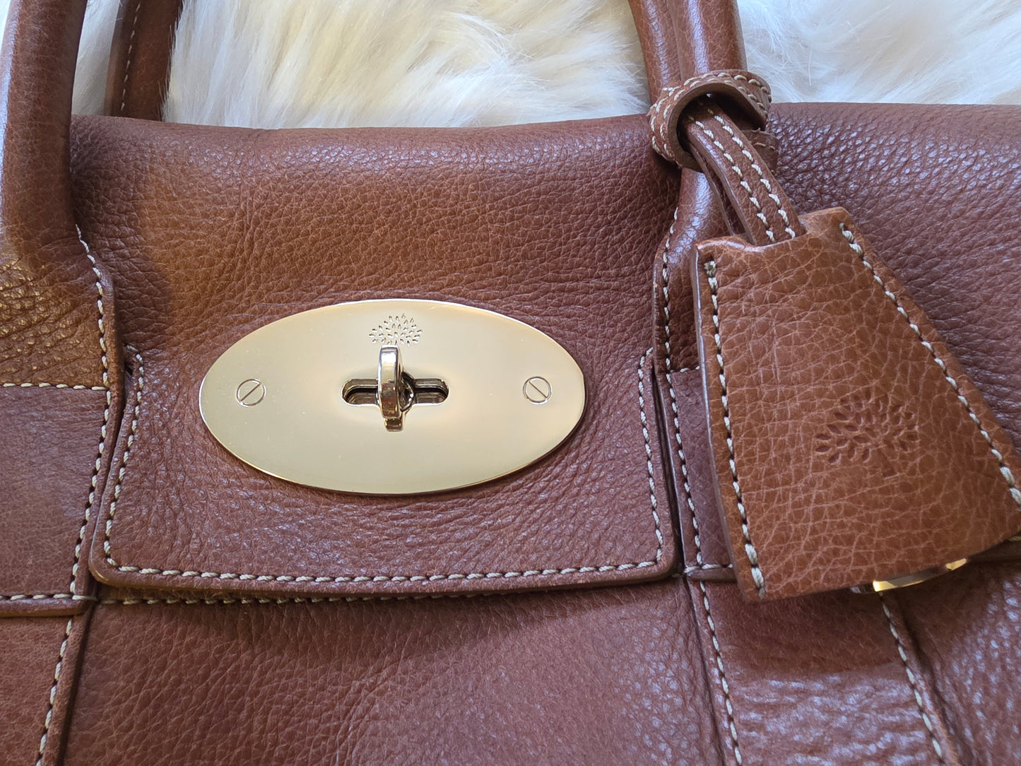 Authentic Mulberry Bayswater in Oak