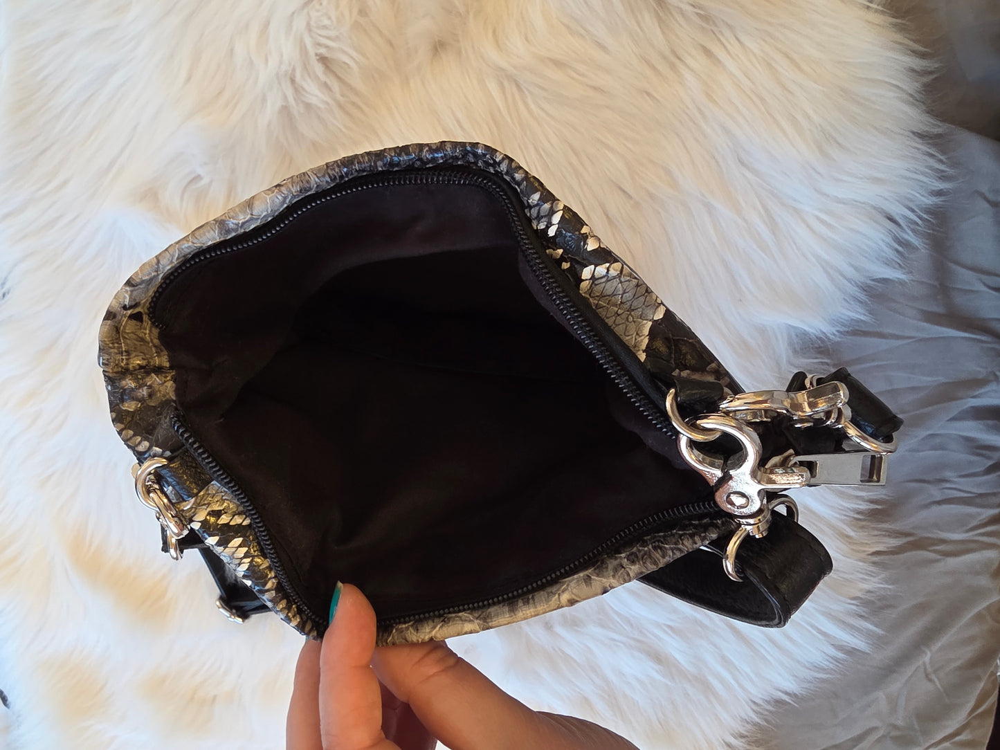 Snakeskin Crossbody handbag