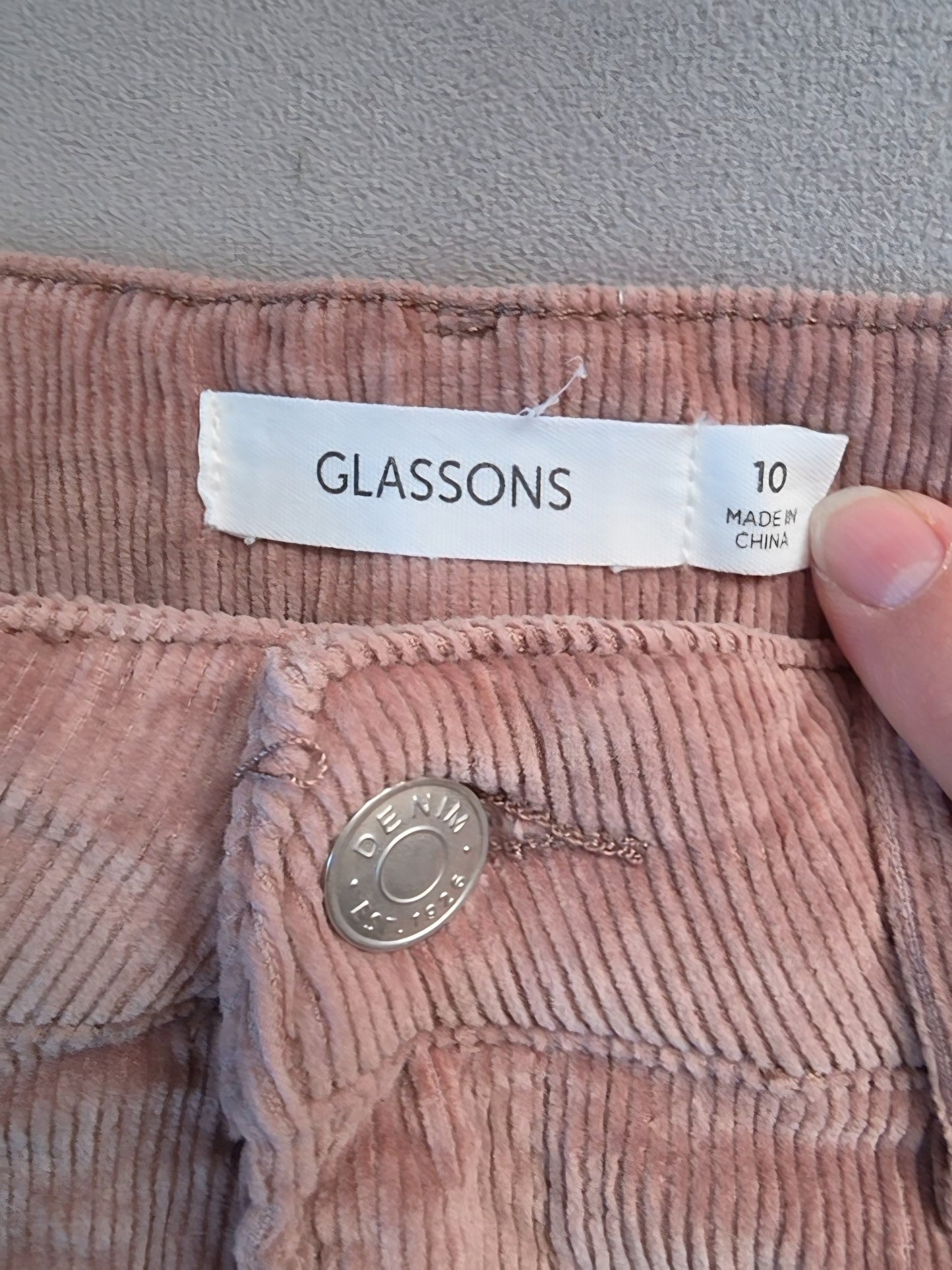 Glassons Corduroy Wide-Leg Pants – Size 10