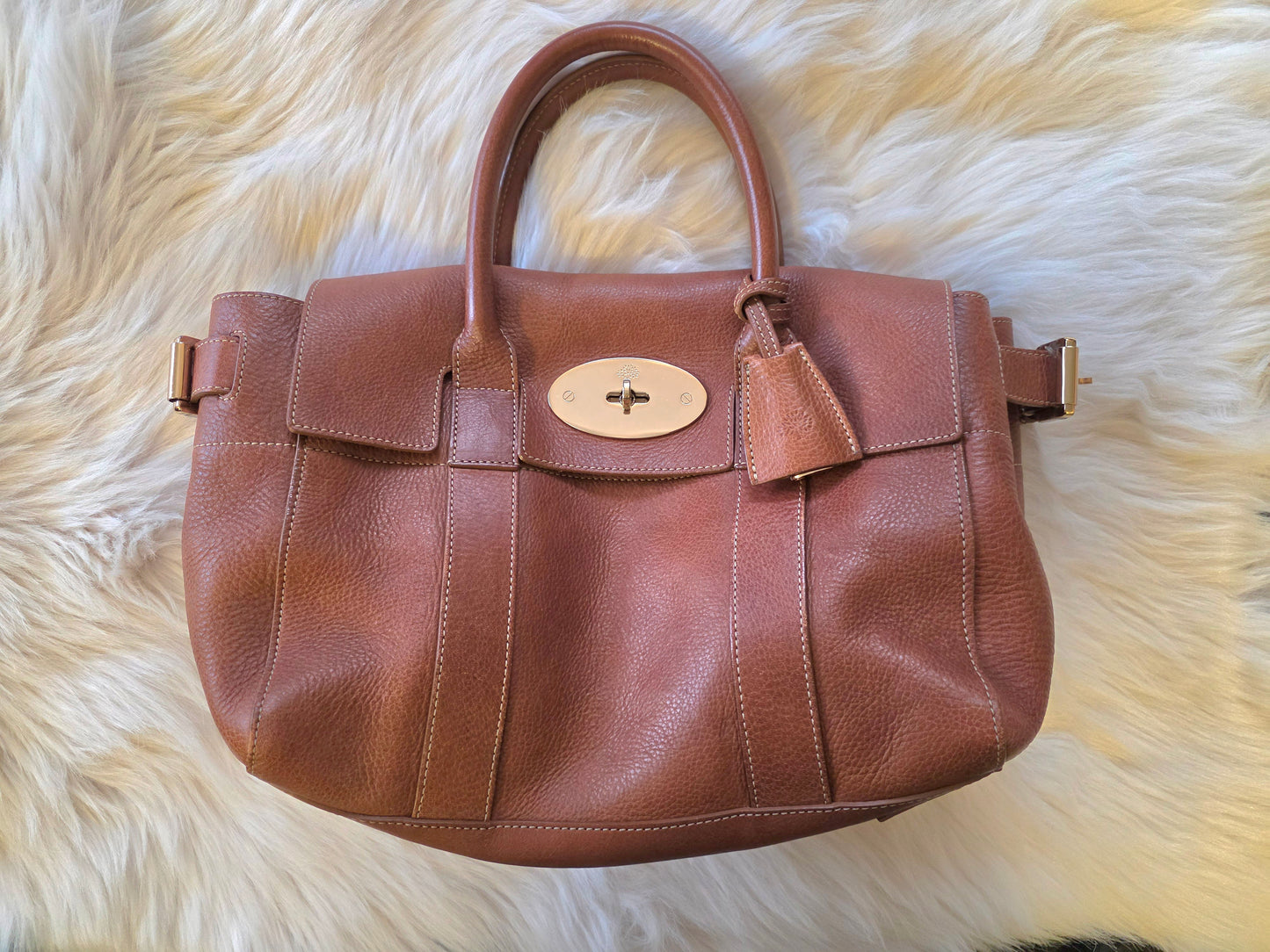 Authentic Mulberry Bayswater in Oak